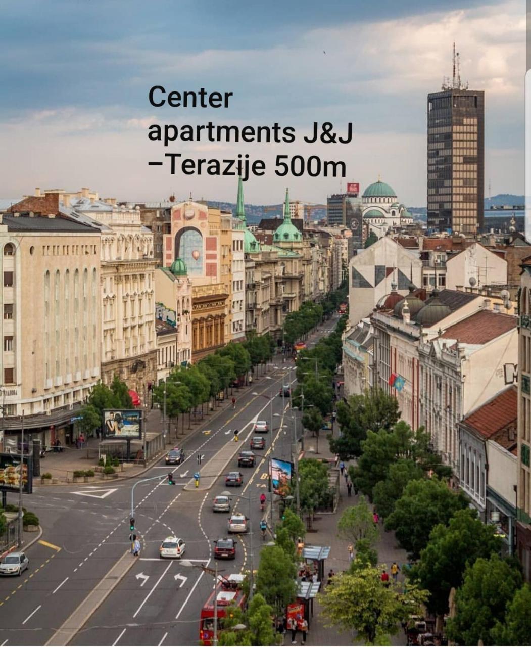 Center Apartments J & J Белград Екстериор снимка